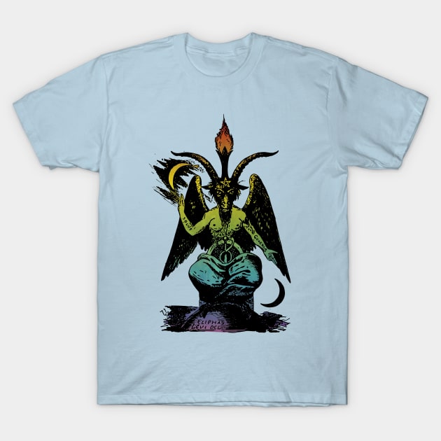 LGBTQ Baphomet T-Shirt by MondoDellamorto